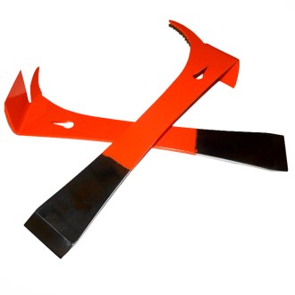 Dłuto nierdzewne z rozpierakiem - pomarańczowy